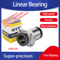 MYT Linear bearing elliptical flange self-lubricating guide bushing LMHP10UU-MX LMHP12UU-MX LMHP16UU-MX LMHP20UU-MX LMHP25UU-MX