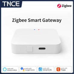 TNCE Zigbee3.0 gateway Hub tuya Wireless Automation Smart home Device remote controller Bridge Support alexa google home