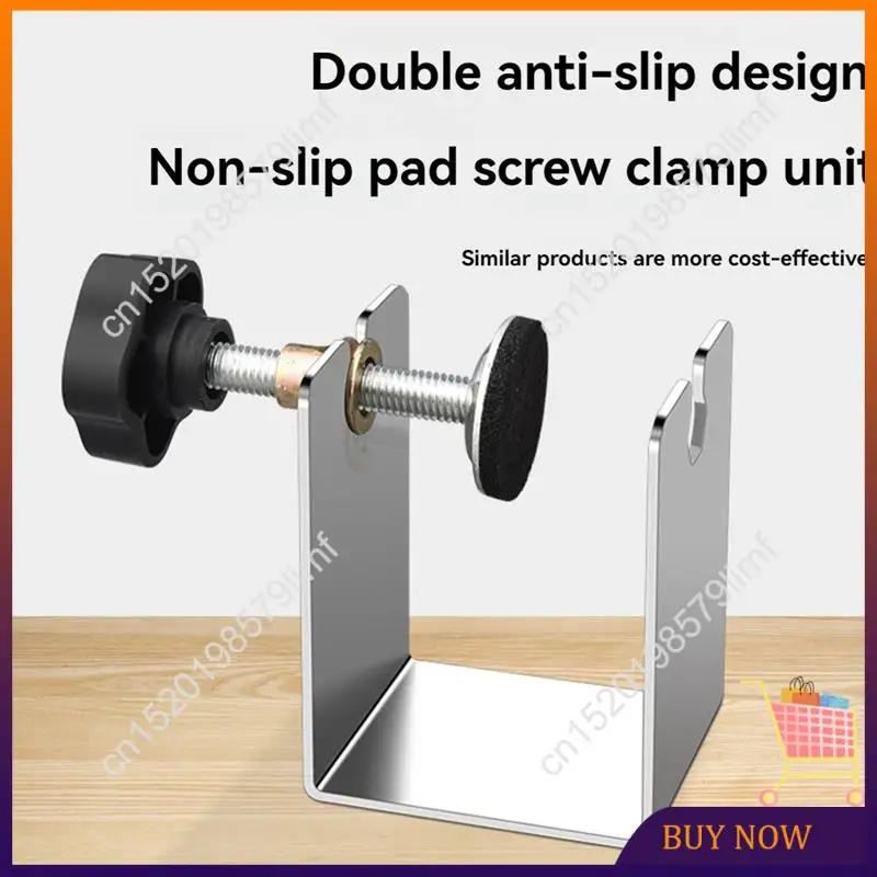 Description Picture 4 of itemMSOR-4PCS C Clamp Cabinet Hardware Jig Drawer Fixing Clip For Install Door Drawer Front Knobs Pulls Handles Woodworking Tools