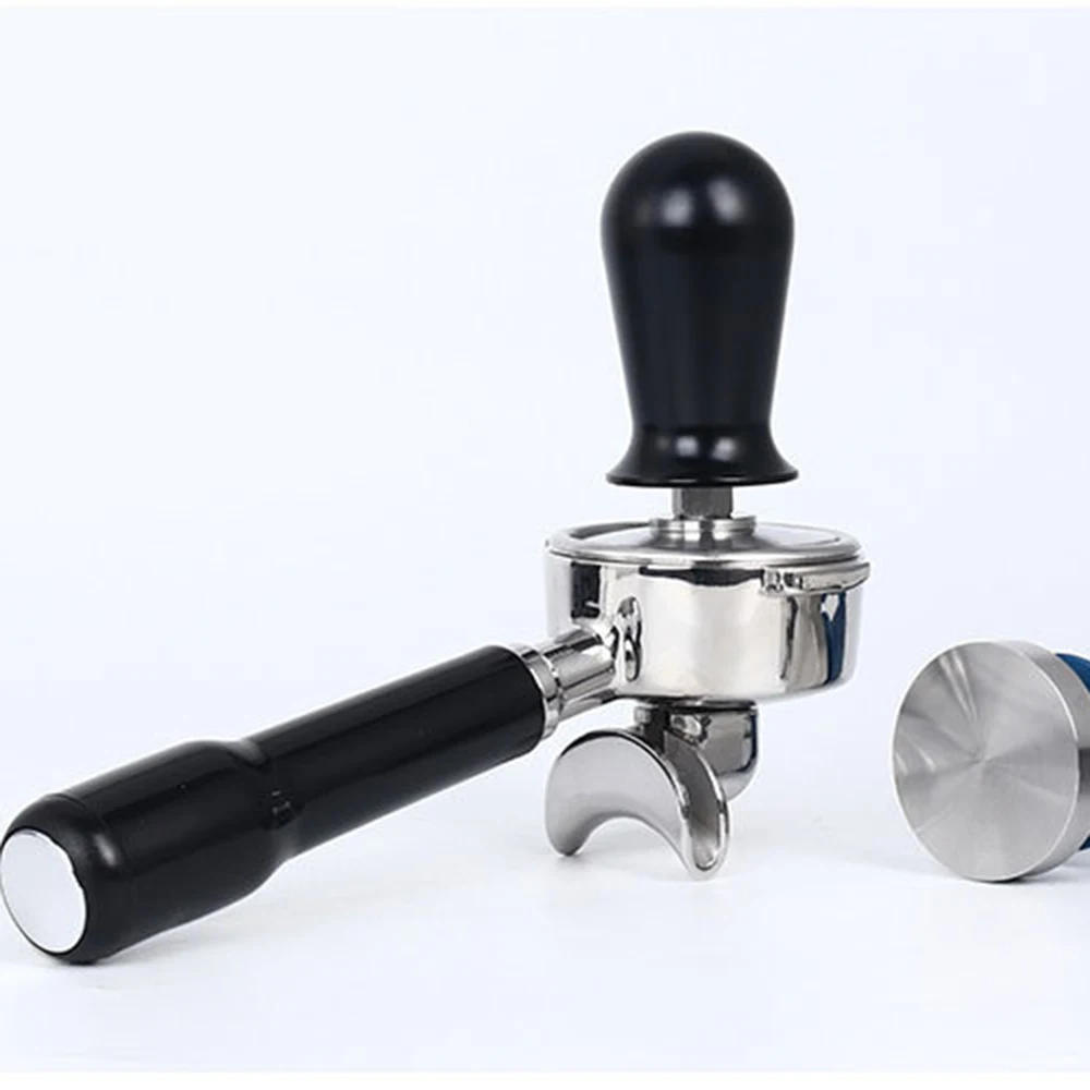 Description Picture 6 of item51/53/58MM 30 Lbs Constant Pressure Coffee Tamper 304 Stainless Steel Elastic Tamper Espresso Dispenser Barista Accessories