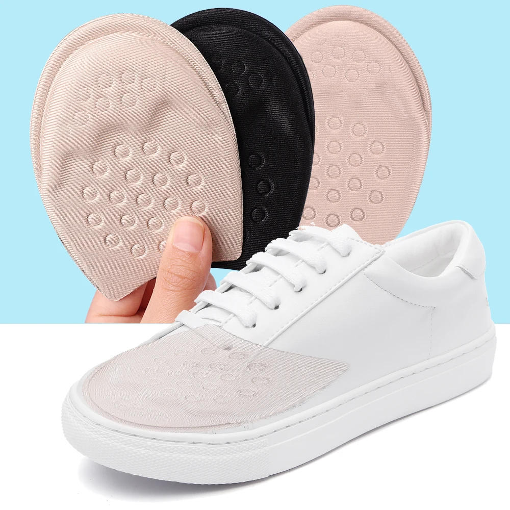 Description Picture 2 of itemWomen Men Pain Relief Forefoot Insert Half Insoles Non-slip Sole Shoe Cushion Reduce Padded Front Foot Pads for Shoes Inserts