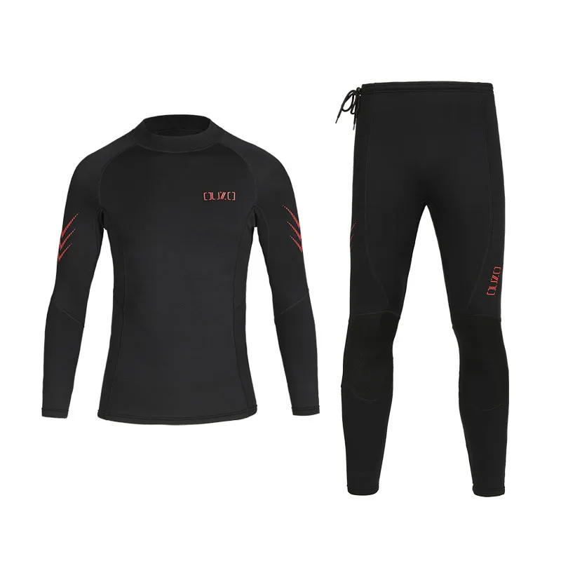 Description Picture 5 of itemWetsuit Top  Men 1.5MM Neoprene Wetsuit Jacket or Pants Long Sleeve Diving Surfing, Wetsuits Shirt Scuba Swimming No Zip