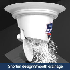 1pc Anti-smell Plug For Squatting Pan Bathroom Toilet Floor Deodorize Stopper Cover Toilet Squatting Pit Anti-Odor Tool