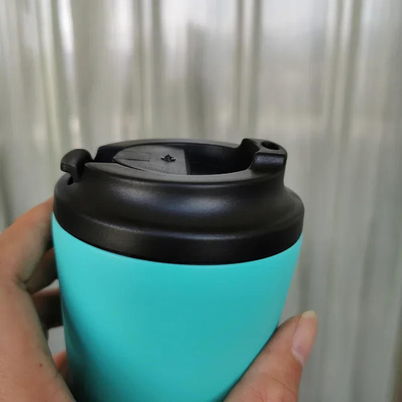 Description Picture 4 of itemVacuum Flasks Customized Logo Cup Coffee Mug Car Insulated Water Bottle Travel Stainless Steel Drinking Kettle 360ml 12oz