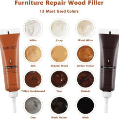 Wood Paint Repair Furniture Restore Stains Markers Cover Surface Scratch for Wooden Floor Table Oak Cabinet Door Veneer Walnut