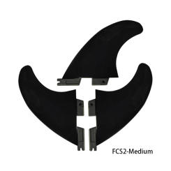 Surfing Future/FCS2 Fins Surfboard Fins Thruster Tri Fin 3pcs Set G5 /M Size Nylon Mix Material Surf Fin