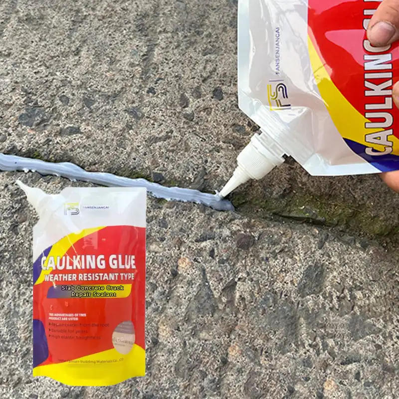 Description Picture 3 of itemSlab Concrete Crack Waterproof Repair Sealant Glue Concrete Watertight Filler and Sealent 500g Gaps Crack Repair Caulk Adhesive