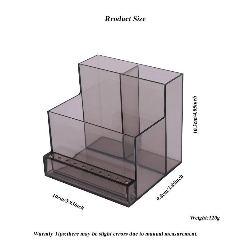 Description Picture 4 of item1PC 10 Holes Nail Drill Bits Holder Stand Storage Manicure Tools Displayer Container Box Organizer Salon