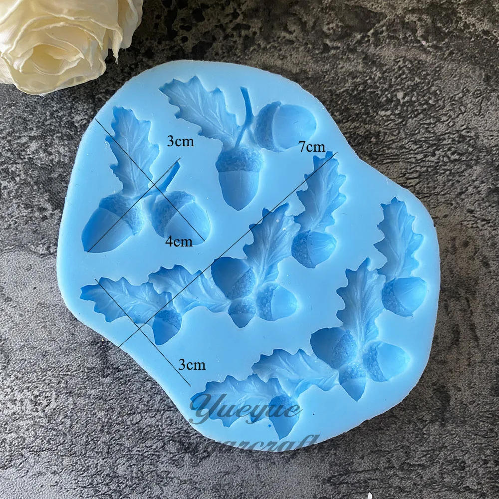 Description Picture 6 of itemNut Fruit silicone cake mold fondant molds cake decorating tools chocolate gumpaste mold  fondant tools soap mold Christmas