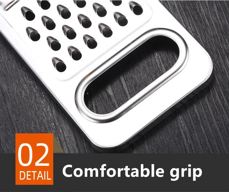 Description Picture 6 of item3 in 1 Multifunctional Grater Stainless Steel Vegetables Potato Cucumber Shredders Slicers Fruit Peeler Innovation Kitchen Tools