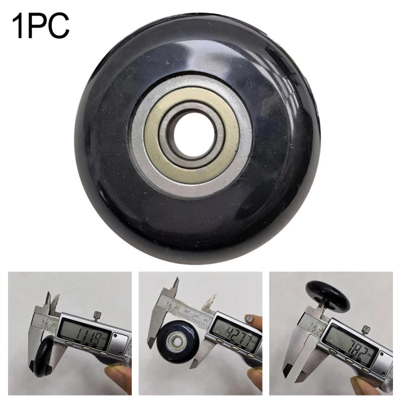 Description Picture 3 of item1pc Seats Wheel Rowing Machine Seats Wheel With Bearing 8x40x10mm Seats Cushion Moving Wheels Wear-resistant      New