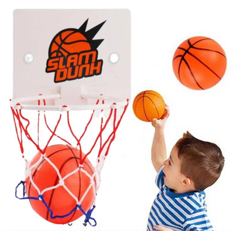 Description Picture 6 of itemMini Portable Funny Basketball Hoop Toys Kit Home Basketball Fans Sports Game Decompression Ball Set For Children Adults
