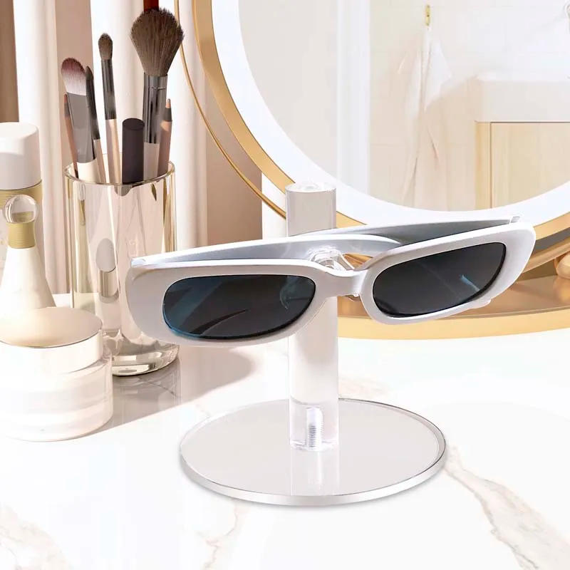 Description Picture 5 of itemAcrylic Sunglasses Storage Organizer Desktop Eyewear Display Stand Glasses Holder Stands for Home Fashion Eyewear Accessories