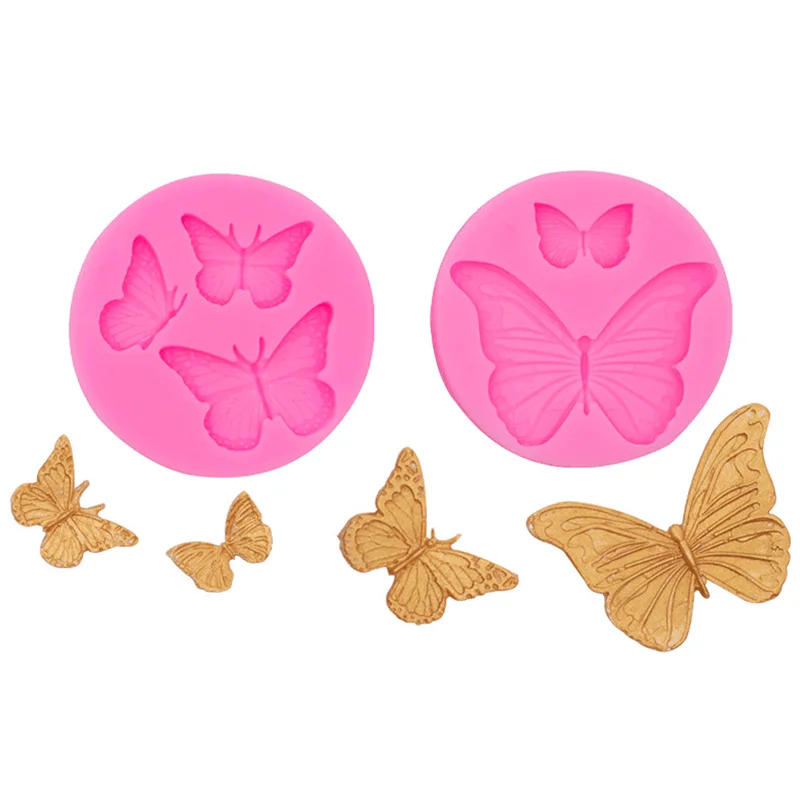 Description Picture 6 of itemMini Butterfly Shape Silicone Mold Kitchen DIY Cake Baking Tool Cookie Suger Chocolate Mould Children's Cupcake Decorating Mold