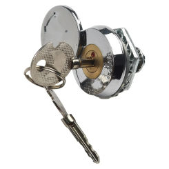 Durable Door Lock Cam Lock Padlock 22 X 16mm Aluminum Alloy Cabinet Mailbox Drawer Cupboard Lock Cylinder With Cover