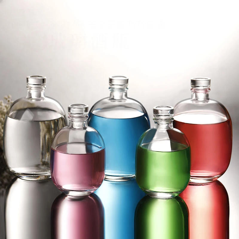 Description Picture 5 of itemClear/Matte classical party home lead-free glass bottle wine decanter barware