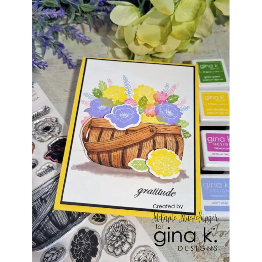 Description Picture 5 of itemSpring Flowers Dadiant Rose Clear Stamp and Die Set for Card Making Scrapbooking Handmade DIY Paper Card Craft Layering Stencil