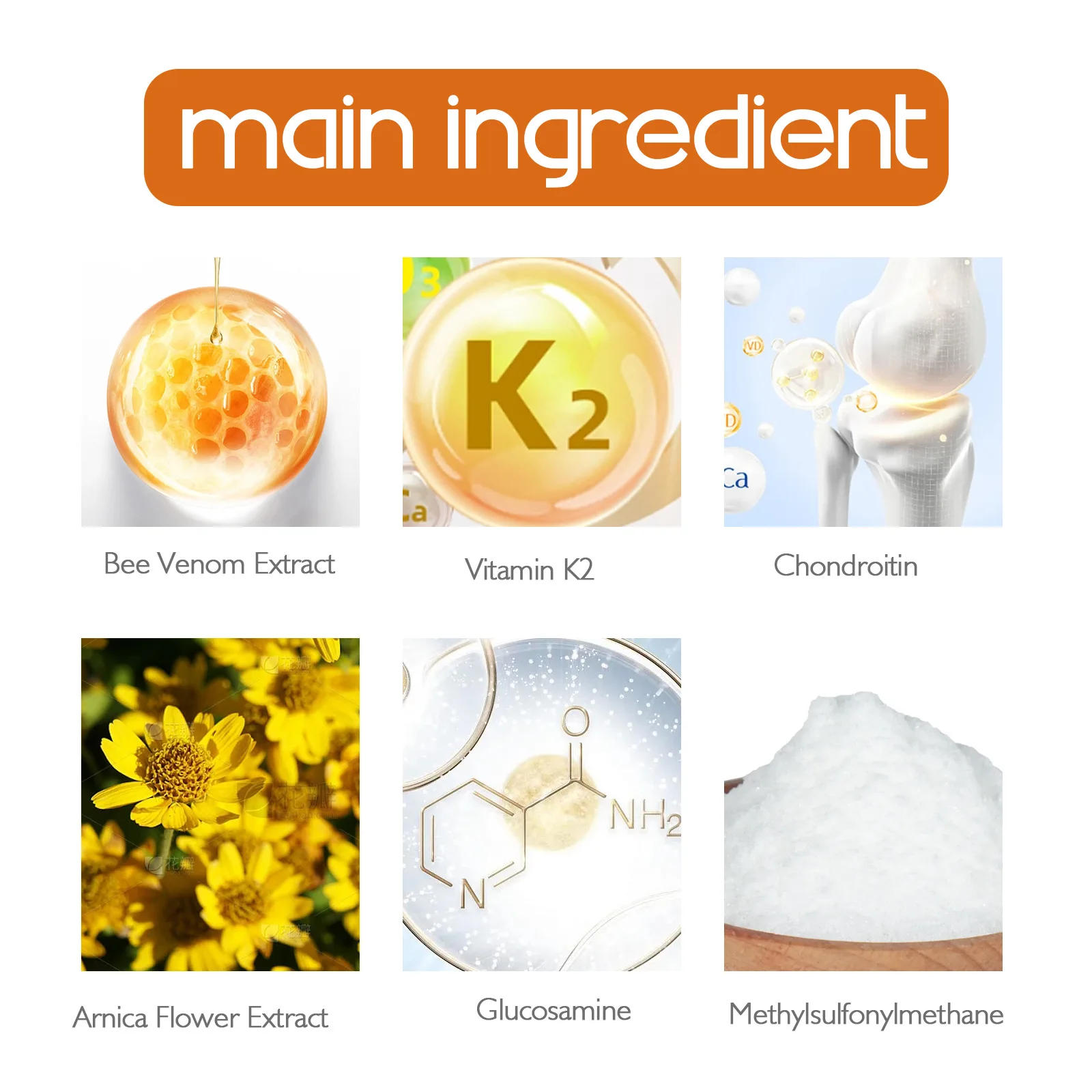 Description Picture 5 of itemJoint Bone Cream Bee Venom Pain and Bone Healing Cream Massage Care for Joint Shoulder and Neck Pain Relaxation Treatment