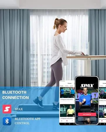 Description Picture 4 of itemTreadmills for Home, 3.0HP Quiet Brushless Folding Treadmill with Heart Rate Sensor, Silicone Damping System, 300lbs Weight Capa