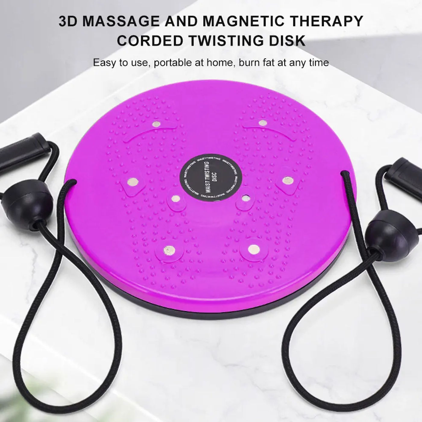 Description Picture 6 of itemMagnet Waist Twisting Disc Fitness Balance Board Weight Lose Trainer Magnetic Massage Wriggling Plate Twister Exercise Equipment