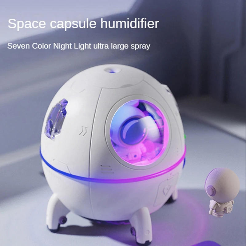 Description Picture 6 of itemAstronaut Spaceship Aromatherapy Air Humidifier Purifier Electric Water Fragrance Diffuser Humidificador