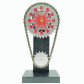 Gear Clock Red