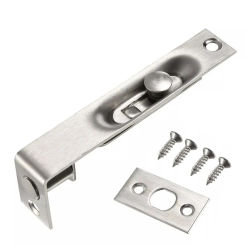 Flush Bolt Security Door Guard Complement Your Decor Mounting Screw Mm X Mm Note Product Name Door Chain Bolt Lock