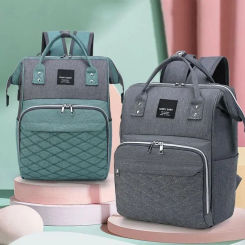 Mommy Bags Baby Diaper Stroller Hanging Bag Mother Large Capacity Nappy Backpacks with Changing Mat Convenient Baby Nursing Bags