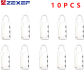 10pcs white