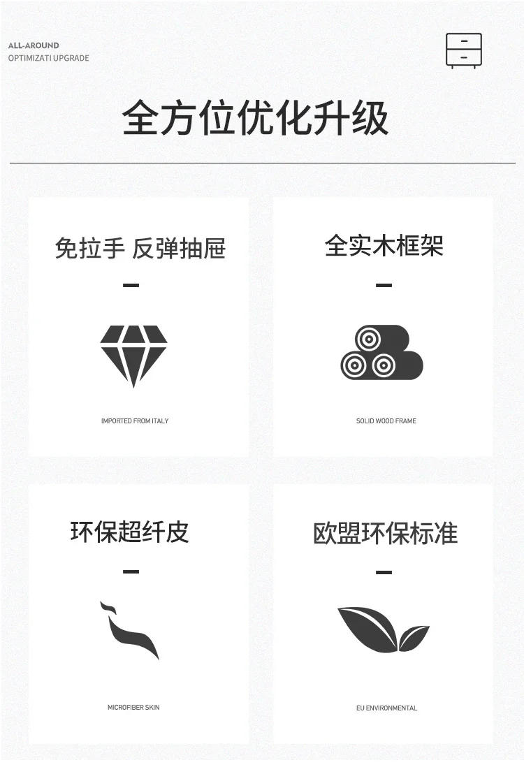 Description Picture 3 of itemBedside Storage Nightstand Nordic Modern Bedroom Home Nordic Nightstands Luxury Wood Mesitas De Noche Garden Furniture Sets