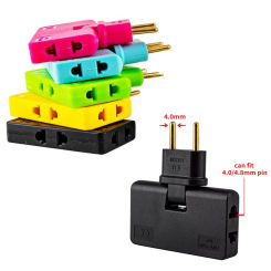 3 in 1 EU Plug 180° Rotatable Socket Adapter Wireless Socket Adapter USB Sockets for Travel Mobile Phone Charging