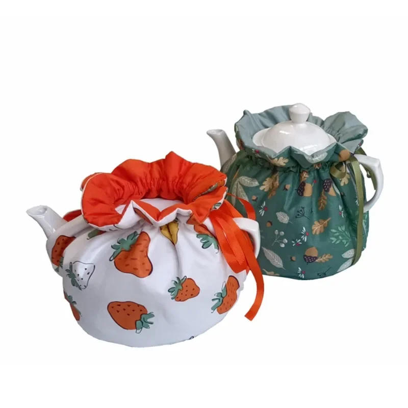 Description Picture 2 of itemLondon Pottery Tea Cozy for Teapot,Cotton,Keep Warm and Decorative Pots Cozy，Vintage Floral Insulated Cosy，Tea Kettle Cover