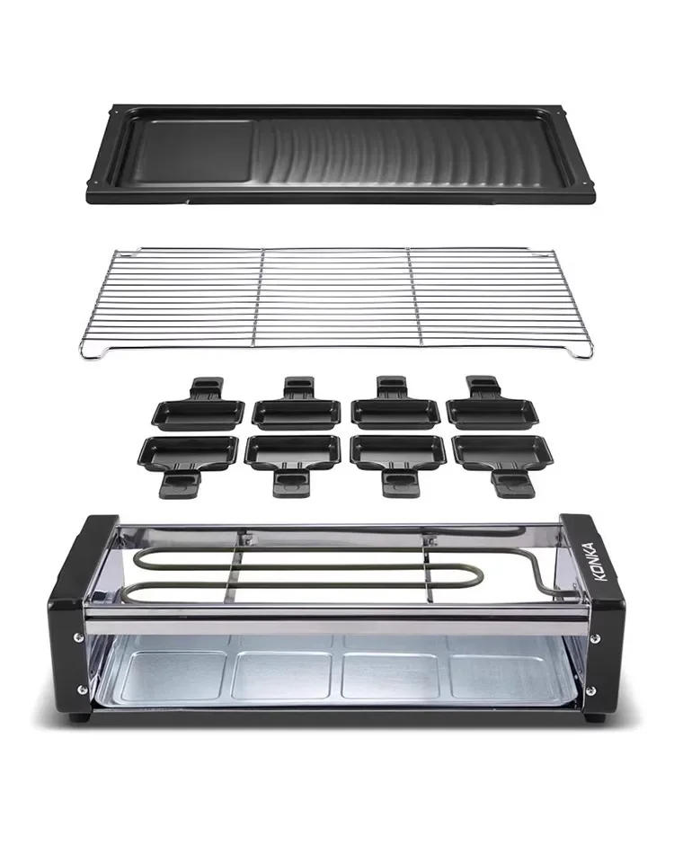 Description Picture 6 of item220V Low Smoke Electric Barbecue Machine for Household by Versatile Grill Pot and Skewering Device for Indoor Use