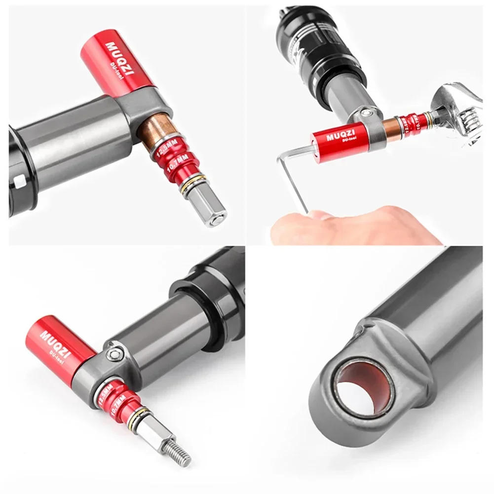 Description Picture 5 of itemMountain Bike Rear Shock Absorbers DU Bushing For Fox Suspension 12.7x15x12.7mm For Cycling Bicycle Accessories NEW