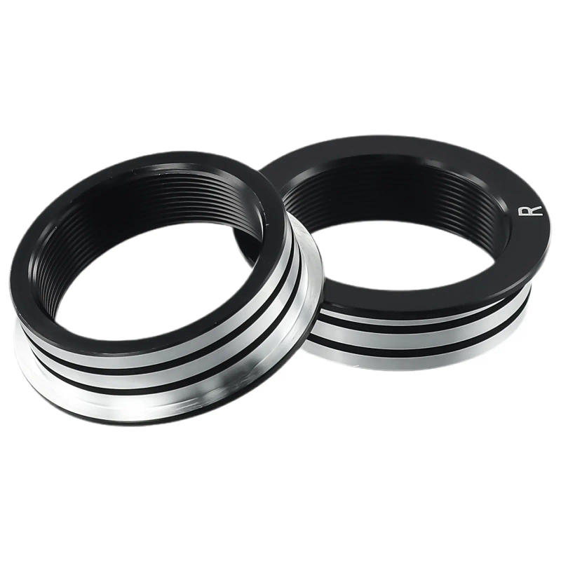Description Picture 2 of item1 Pair Bike Bicycle Bottom Bracket Conversion Adapter BB30 To BSA Converter 42mm Aluminum Alloy Bottom Bracket Adapter
