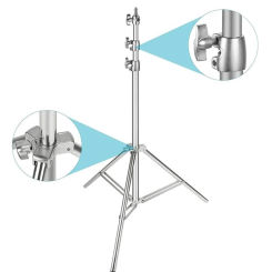 2/2.8m Light Stand Adjustable Photo Video Lighting Stand Heavy Duty Alloy for Soft Box Photography Studio Equipment