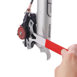 Bicycle Disc Brake Pad Spreader Disc Brake Gap Regulator Alignment Tool with Non-Slip Grip Disc Brake Gap Regulator