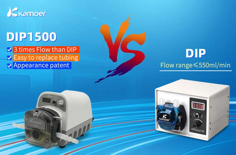 Description Picture 3 of itemKamoer 1500ml/min High Flow DIP1500 Lab Peristaltic Pump 24V Stepper Motor Dosing Pump for Liquid Transfer Lab and Filling