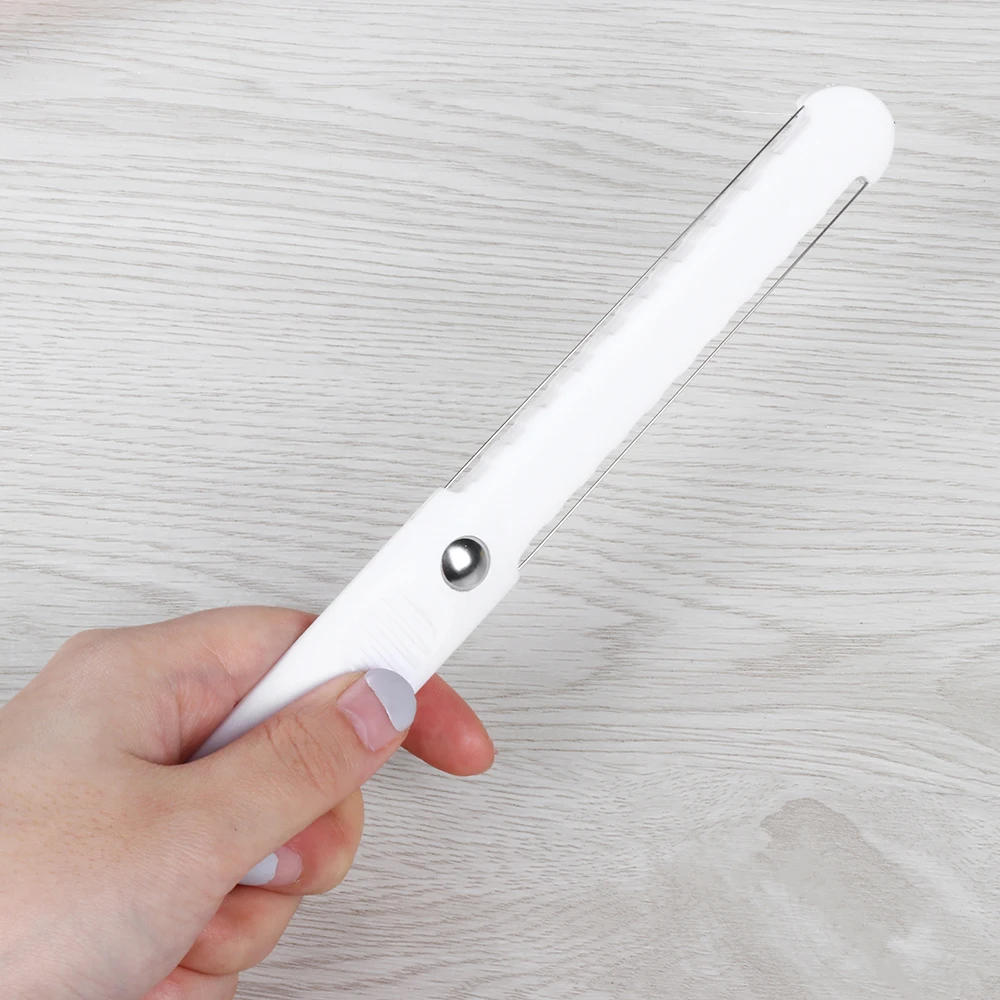 Description Picture 3 of item1PC Cheese Butter Slicer Peeler Cutter Tool Wire Thick Hard Soft Handle Plastic Cheese Knife Cooking Baking Tools