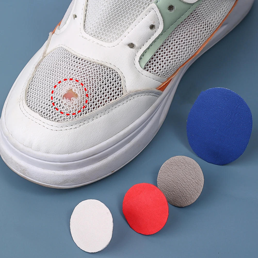 Description Picture 5 of itemShoe Patch Vamp Repair Sticker Subsidy Sticky Shoes Insoles Heel Protector Heel Hole Repair Lined Anti-Wear Heel Foot Care Tool