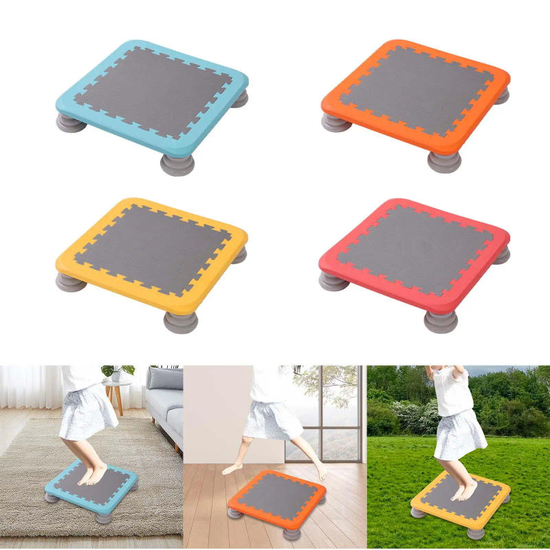 Description Picture 2 of itemKids Mini Trampoline Toy Training Jump Exercise Fitness Durable Bouncing Bed for