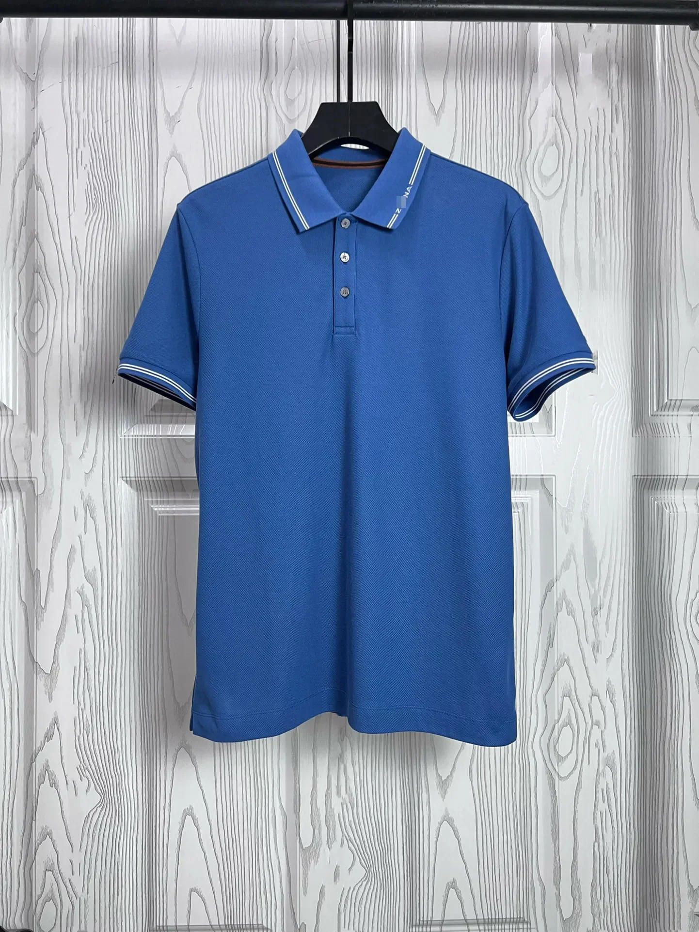 Description Picture 2 of itemBILLIONAIRE  SIJITONGDA  Shirt silk men 2024 summer new short sleeve breathable thin embroidery  quality big size M-5XL