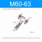 1pcs M60-63