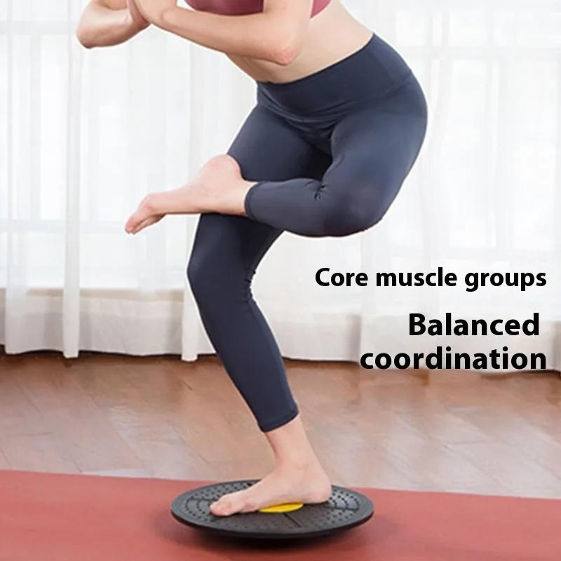 Description Picture 6 of itemYoga Balance Board Home Fitness Equipment Children Adult Waist Twisting Disc Sensory Integration Rehabilitation Training Pilates