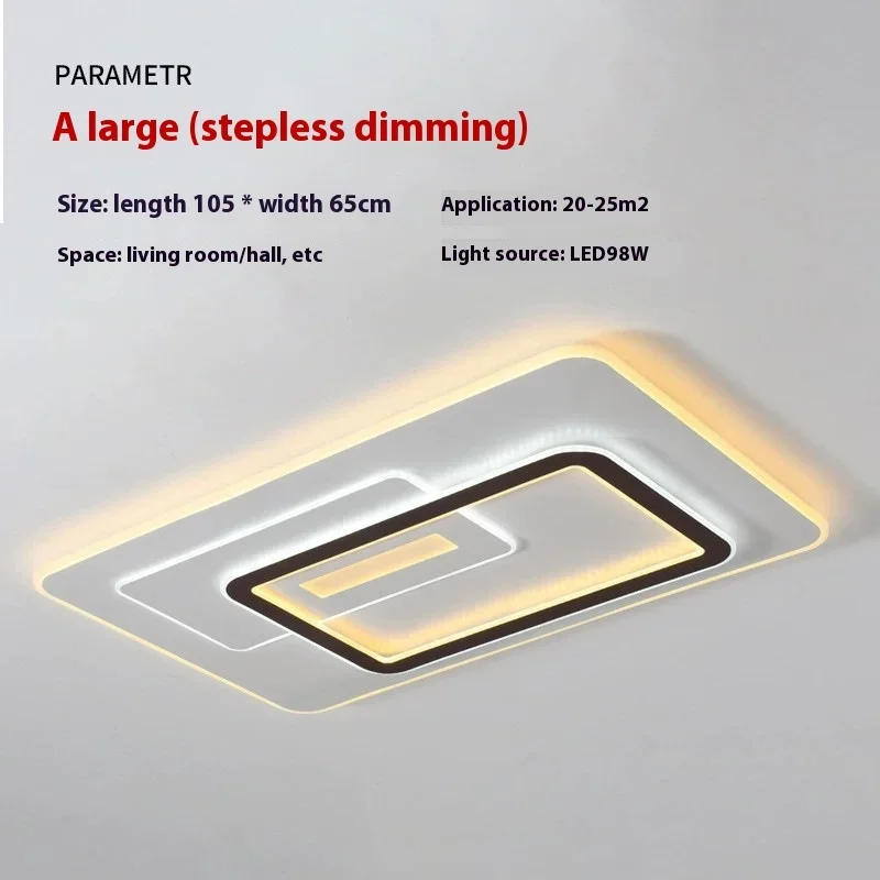 Description Picture 2 of itemModern LED Ceiling Lamp Square LED Panel Ceiling Light for Bedroom Living Room Kitchen Indoor Lighting Fixture