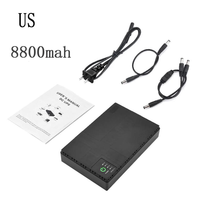 Description Picture 6 of itemMini UPS Router Optical Cat Adapter Uninterruptible Power Supply DC Backup Power Supply AC 110V 220V to DC 5V 9V 12V 15V 24V
