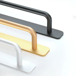 Door Handle Push-pull Balcony Gate Pulls Knob Furniture Hardware Drawer Handles Heavy Duty Gate Handle Sliding Door Pull