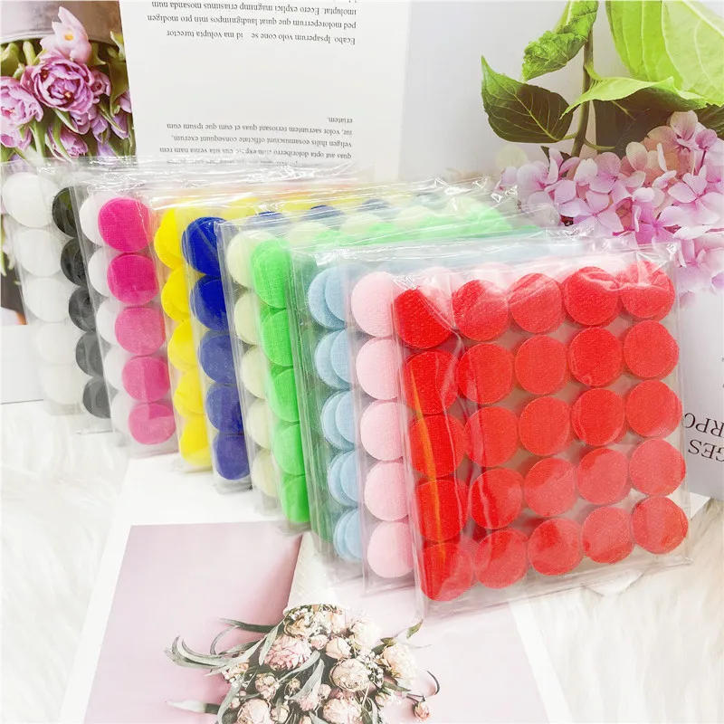 Description Picture 6 of itemStickers Adhesive Self Transparent Fastener Tape 10mm 15mm 20mm 25mm 30mm Nylon Hooks and Loops Dot Strong Glue Tape Sticker