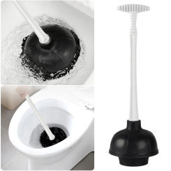 Household Leather Suction Strong Unclog Toilet Clog Toilet Suction Sewer Plunger Tool Extractor Floating Bathroom Shelves