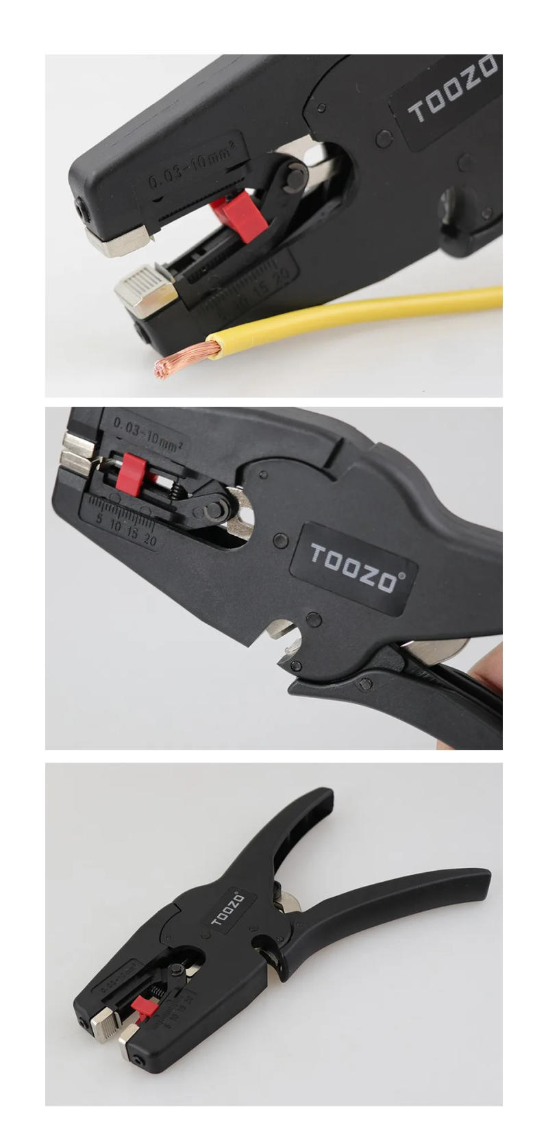 Description Picture 5 of itemWire Stripper Tool Stripping Pliers Automatic 0.08-10mm 32-7AWG Cutter Cable Scissors D3 Multitool Adjustable Precision